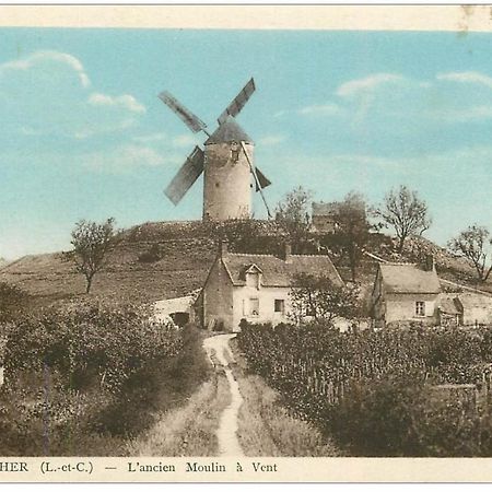 Le Moulin De La Motte Baudoin Villa Noyers-sur-Cher Kültér fotó